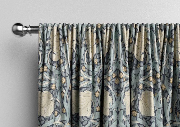 William Morris Pimpernel, Indigo - Made to Measure Curtains - Image 9